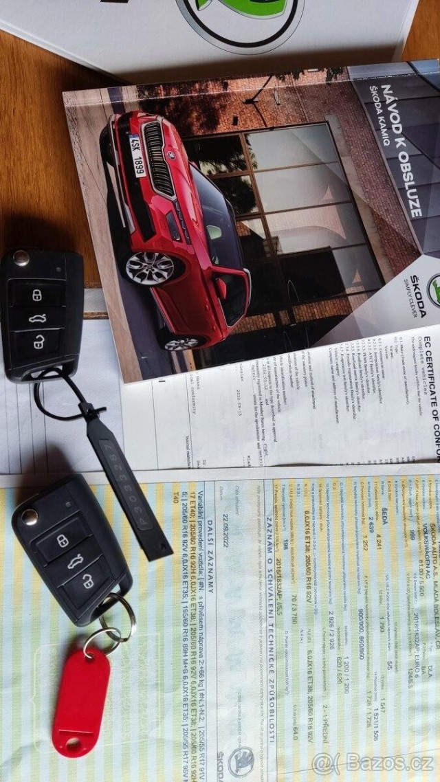 Škoda Kamiq 1,0   TSI 85KW - FULL,LED,28t 