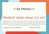 Peugeot 5008 2,0   HDi  Automat
