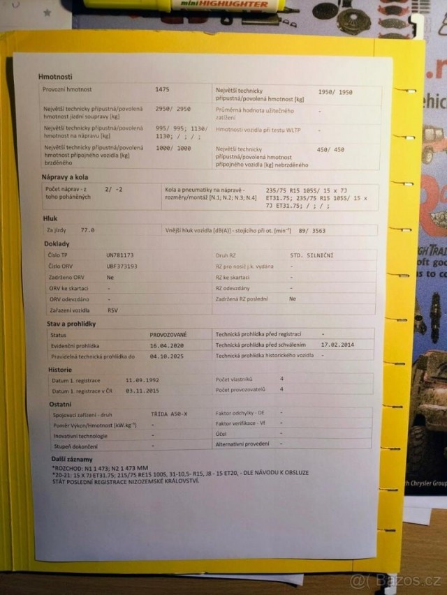 Jeep Wrangler 4,4   rv 92