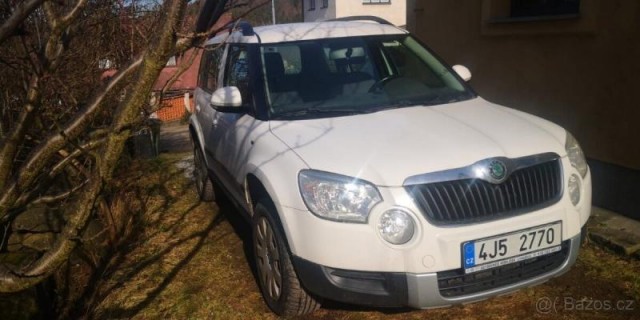 Škoda Yeti 1,8   benzin 2009, 4x4