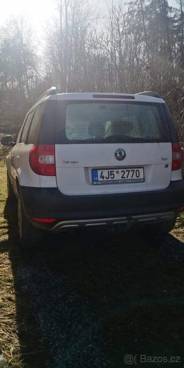 Škoda Yeti 1,8   benzin 2009, 4x4