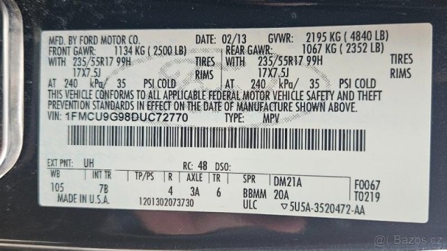 Ford Kuga 2,0   EcoBoost 178kW 4x4 autom