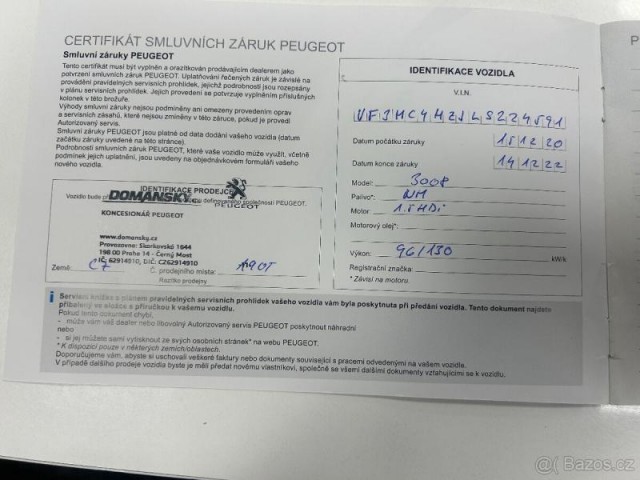 Peugeot 3008 1,5   BLUEHDI 130k MAN6 - 48 T