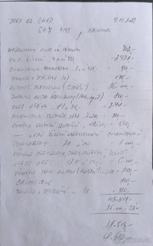 Jeep Grand Cherokee 2,7