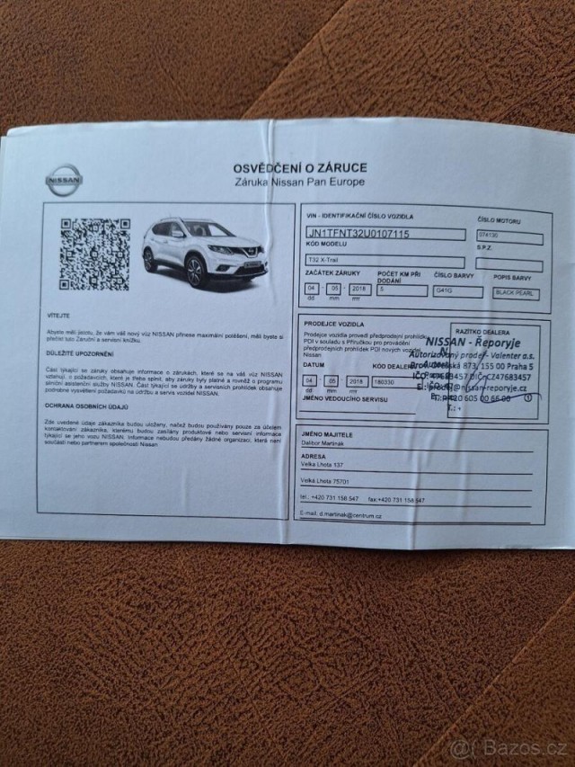 Nissan X-Trail 2,0   dCi 4x4 automat