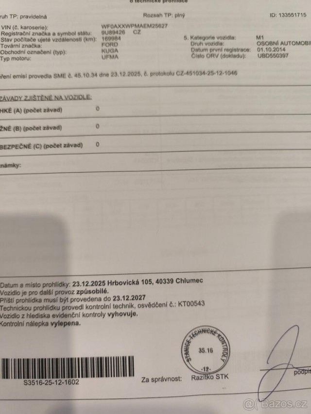 Ford Kuga Prodám