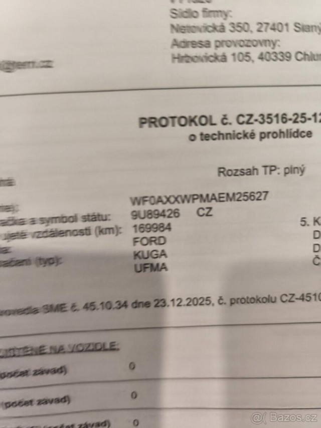 Ford Kuga Prodám