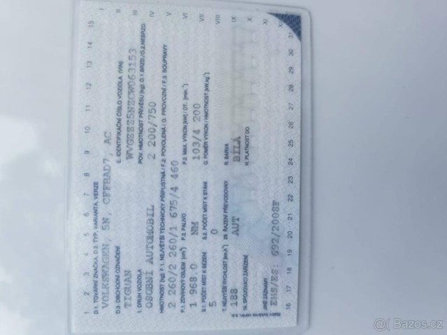 Volkswagen Tiguan 2,0   Prodám
